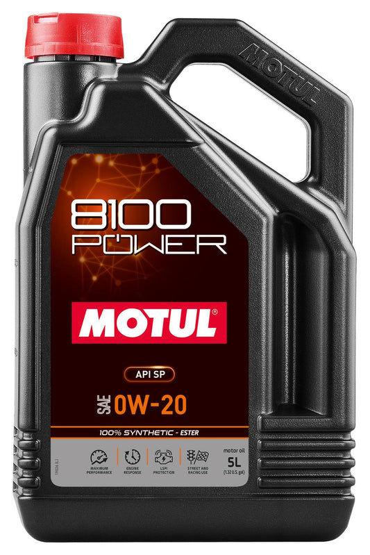 MOTUL - 8100 Power 100% Synthetic Engine Oil