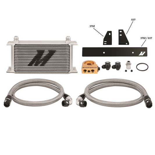 Mishimoto Oil Cooler Kit - 2009 - 2020 Nissan 370Z / 2008 - 2015 Infiniti G37 (Coupe only)